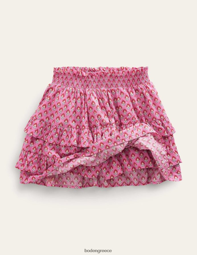 ξυλότουβλος αζαλέας είδη ένδυσης βολάν μίνι σκόρτ Boden κορίτσια 464PH8786