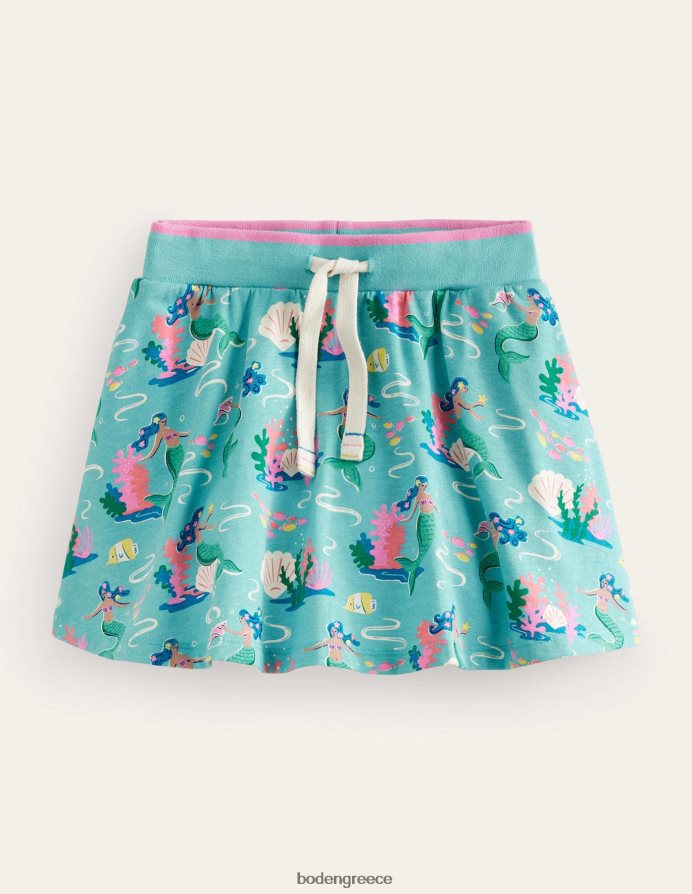 aqua sea blue γοργόνες είδη ένδυσης φανελάκι Boden κορίτσια 464PH8777