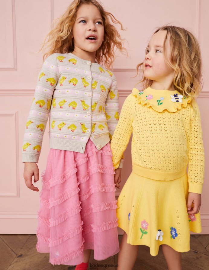 boto pink είδη ένδυσης τούλινη midi φούστα περίστασης Boden κορίτσια 464PH82667