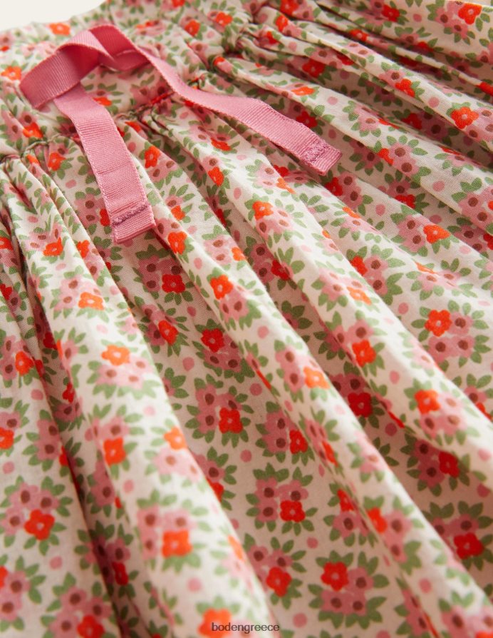 micro floral βανίλιας και κισσού είδη ένδυσης στριφογυριστή φούστα Boden κορίτσια 464PH82623