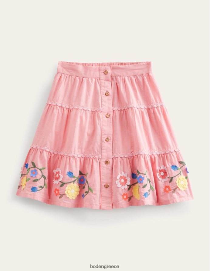 καβούρι είδη ένδυσης midi φούστα με κεντητό στρίφωμα Boden κορίτσια 464PH82666