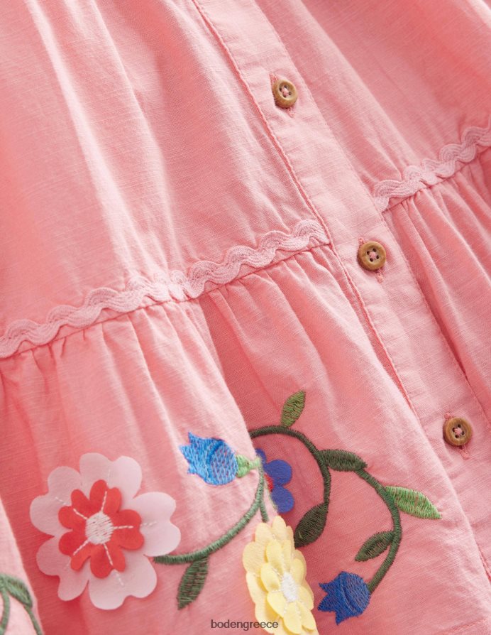 καβούρι είδη ένδυσης midi φούστα με κεντητό στρίφωμα Boden κορίτσια 464PH82666