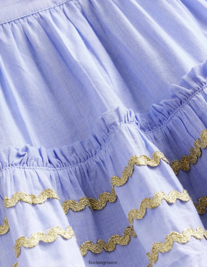 τέλος στο τέλος είδη ένδυσης λεπτομέρεια ραφής ric rac φούστα Boden κορίτσια 464PH8788