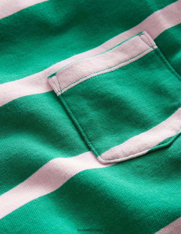 γαλλικό ροζ/σκιερό ξέφωτο είδη ένδυσης εμπριμέ φούτερ Boden κορίτσια 464PH83037