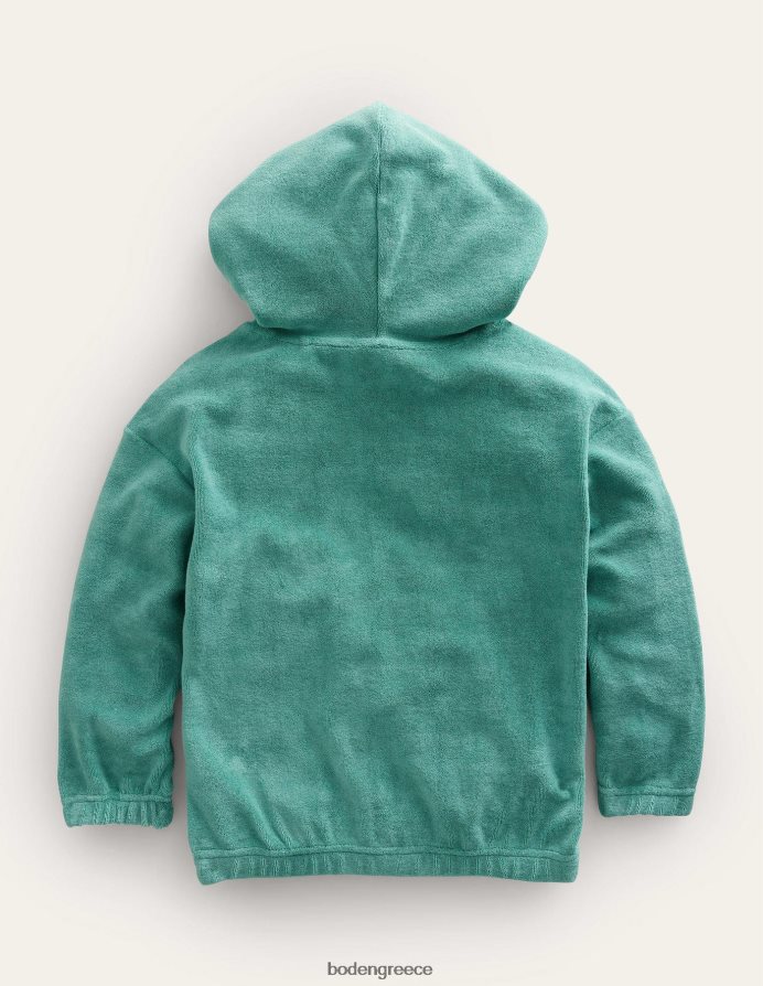 όρμος μπλε είδη ένδυσης κουκούλα με πετσέτα Boden κορίτσια 464PH83187