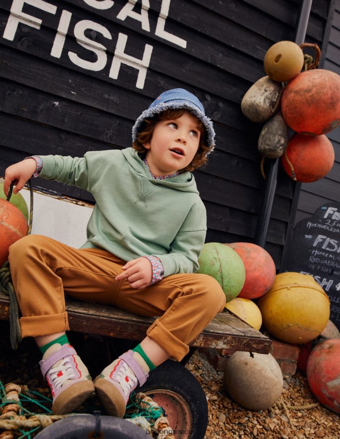 πράσινο οπάλιο είδη ένδυσης κουκούλα βαφής ενδυμάτων Boden κορίτσια 464PH8805