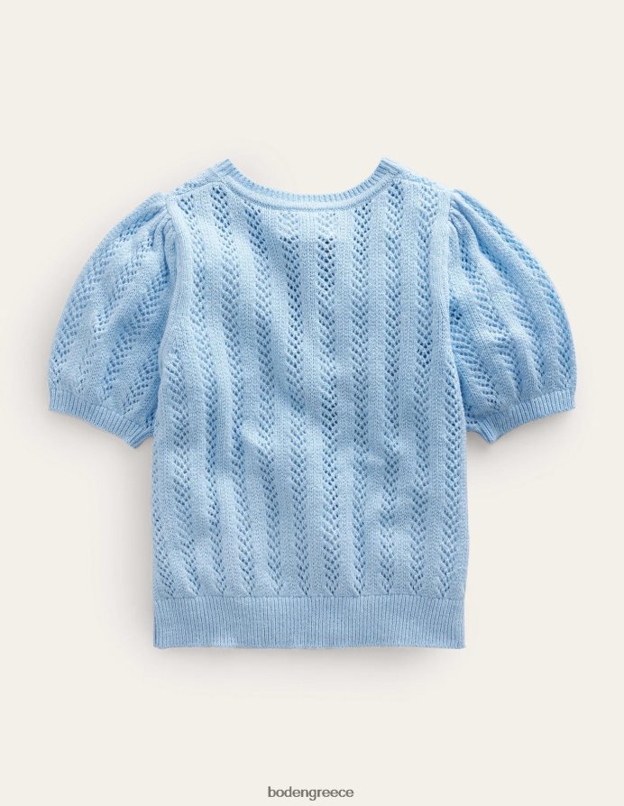 μπλε brunnera είδη ένδυσης ζακέτα με κροσέ φρούτων Boden κορίτσια 464PH83217