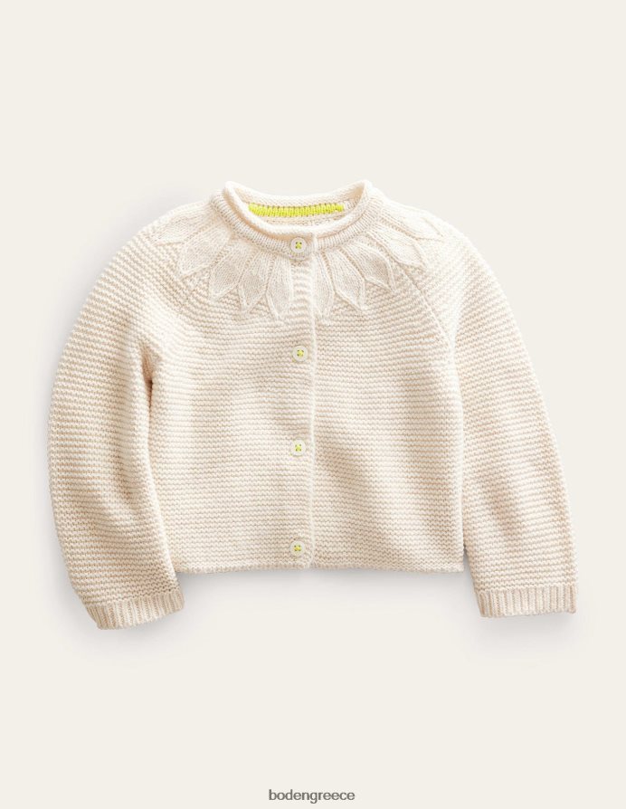 ελεφαντόδοντο είδη ένδυσης pointelle yoke ζακέτα Boden κορίτσια 464PH83253