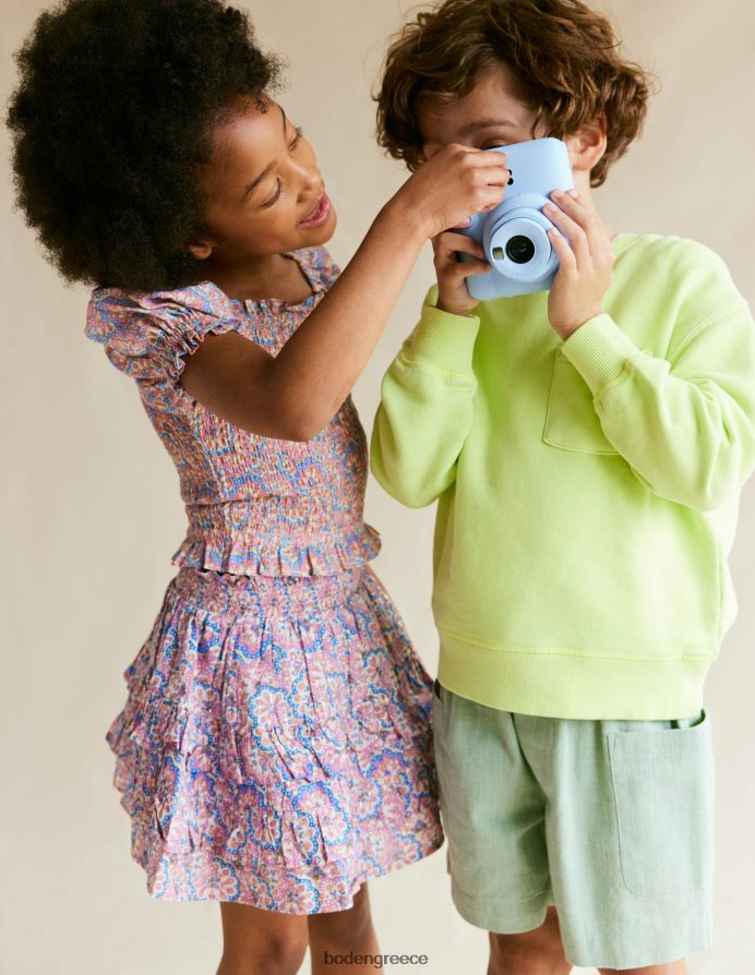 νέον κίτρινο είδη ένδυσης supersoft φούτερ Boden κορίτσια 464PH82971