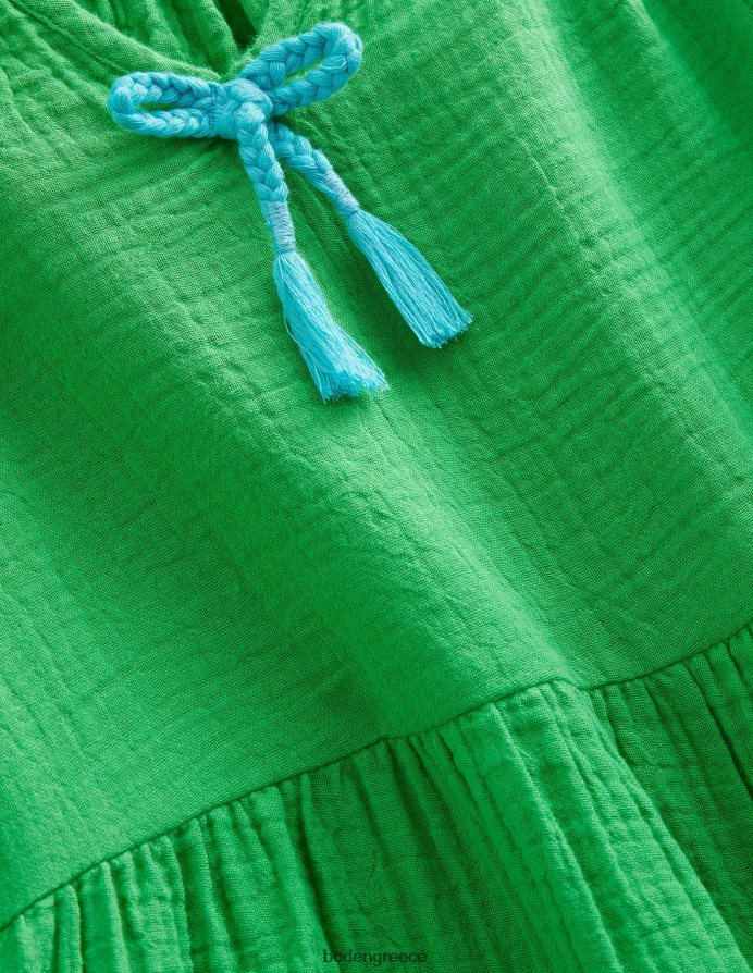 ανοιχτό πράσινο είδη ένδυσης φόρεμα με διπλό ύφασμα Boden κορίτσια 464PH82639