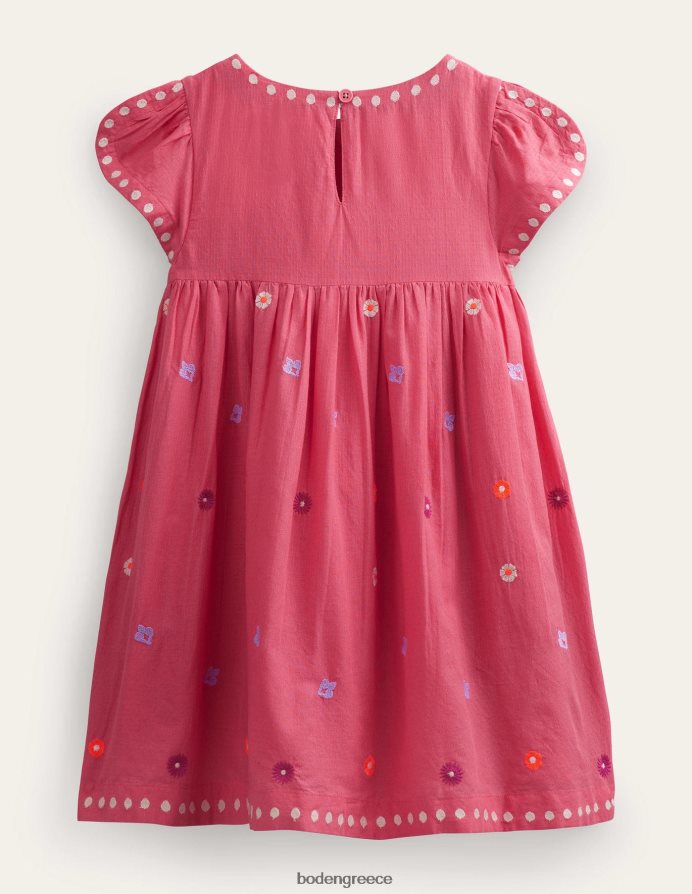 γλειφιτζούρι είδη ένδυσης φόρεμα με κεντημένη υφή Boden κορίτσια 464PH82776