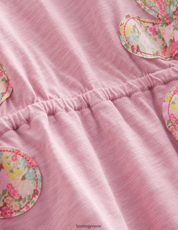 αμύγδαλο ροζ είδη ένδυσης κομμένο φόρεμα Boden κορίτσια 464PH82908