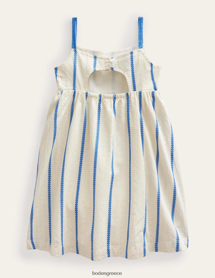 ελεφαντόδοντο είδη ένδυσης κομμένο φόρεμα με λεπτομέρεια πίσω Boden κορίτσια 464PH82917