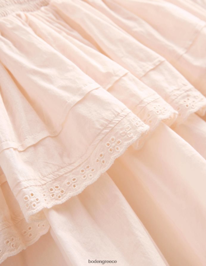 ελεφαντόδοντο είδη ένδυσης υφαντό δαντελένιο φόρεμα Boden κορίτσια 464PH82960