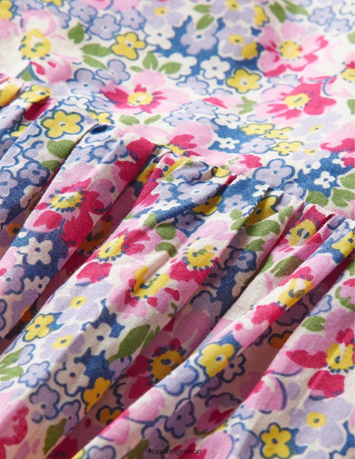 πουρί πολλαπλής κατσαρόλας είδη ένδυσης φόρεμα σταυρωτό πίσω Boden κορίτσια 464PH83022