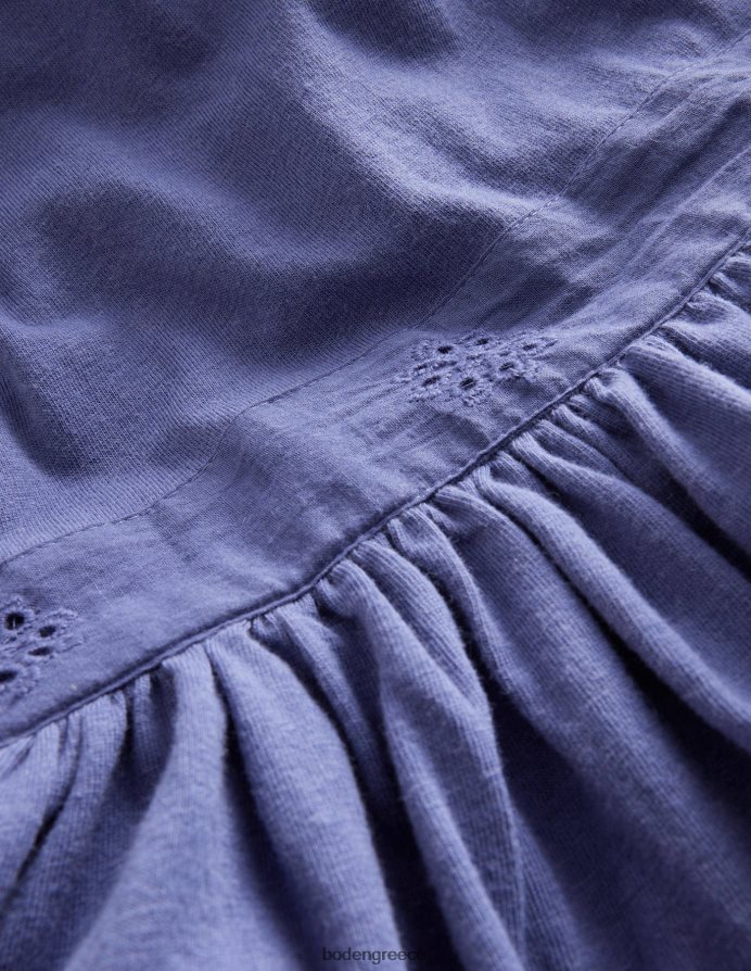 απαλό δεξιά μπλε είδη ένδυσης φόρεμα στη μέση Boden κορίτσια 464PH83024