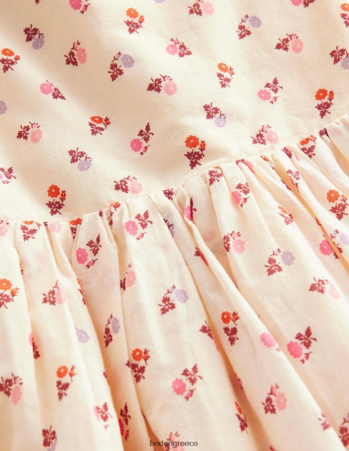 μπουμπούκι κρέμα dorset είδη ένδυσης φόρεμα σταυρωτό πίσω Boden κορίτσια 464PH83290