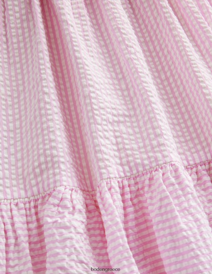 λιλά ροζ/ιβουάρ είδη ένδυσης fit & flare φόρεμα Boden κορίτσια 464PH82819