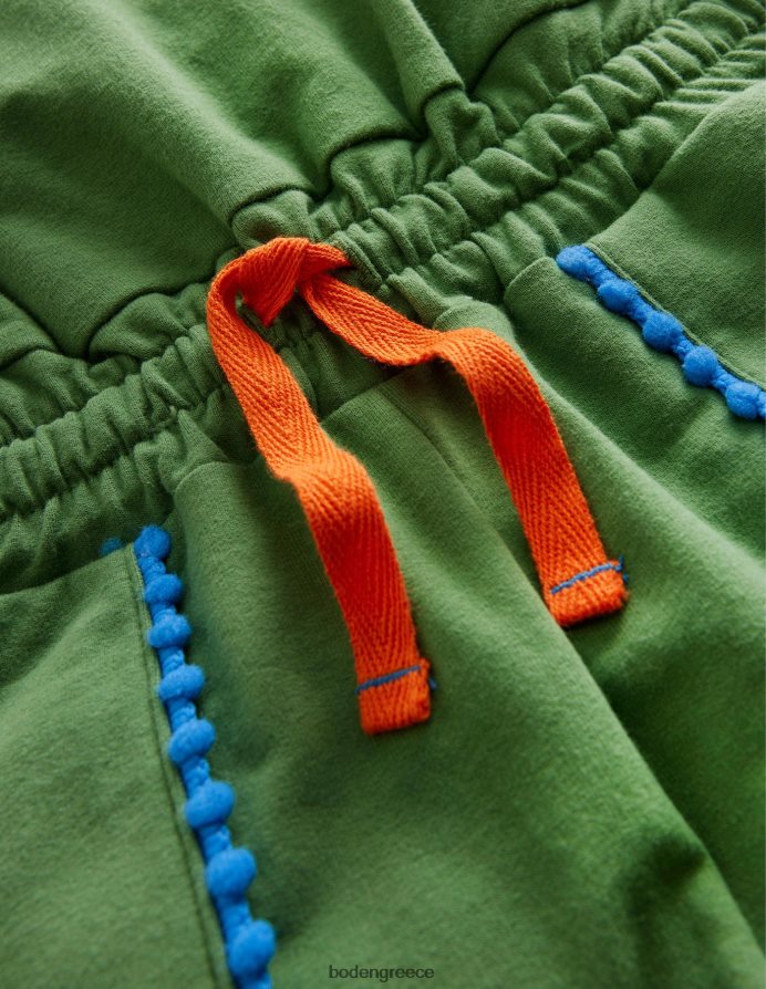 πράσινο σαφάρι είδη ένδυσης χαλαρή φανέλα playsuit Boden κορίτσια 464PH8741