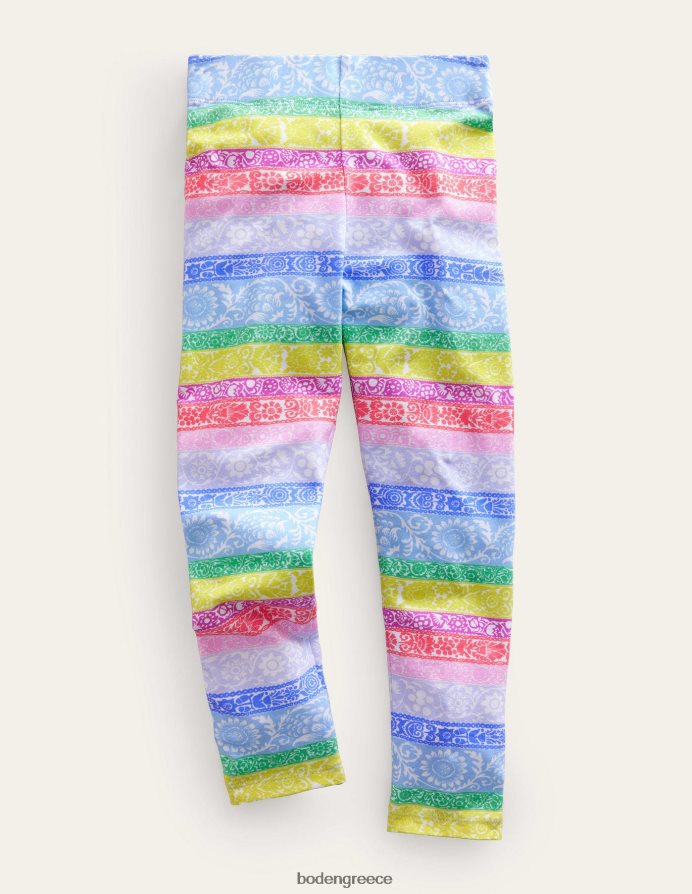 πολλαπλή λωρίδα ταπετσαρίας είδη ένδυσης διασκεδαστικά κολάν Boden κορίτσια 464PH82822