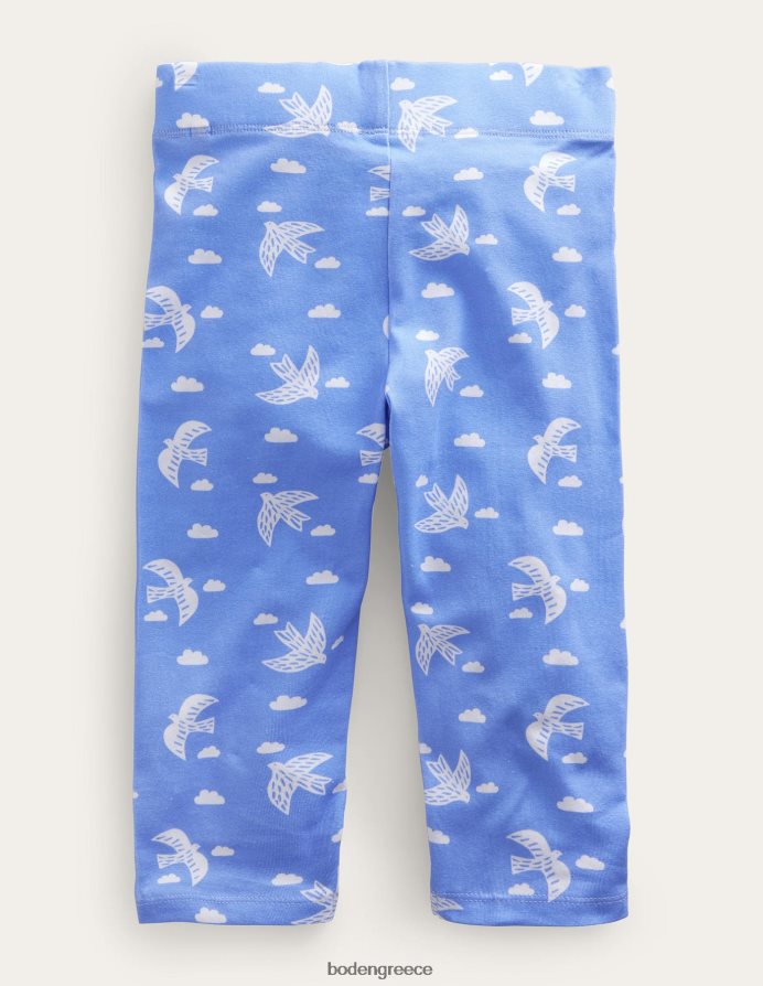 μπλε πουλιά καμπάνα είδη ένδυσης διασκεδαστικά κομμένα κολάν Boden κορίτσια 464PH82850