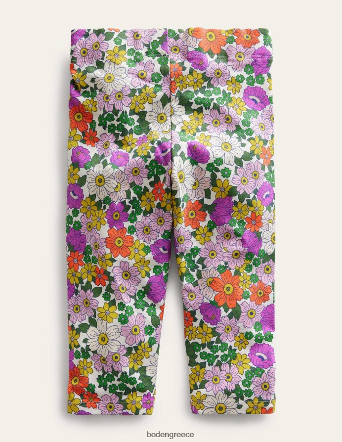 λαμπερή ορχιδέα λουλουδάτο είδη ένδυσης διασκεδαστικά κομμένα κολάν Boden κορίτσια 464PH83109