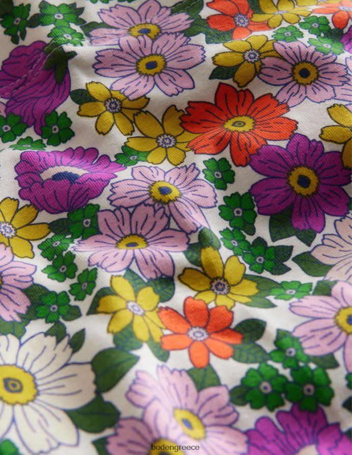 λαμπερή ορχιδέα λουλουδάτο είδη ένδυσης διασκεδαστικά κομμένα κολάν Boden κορίτσια 464PH83109