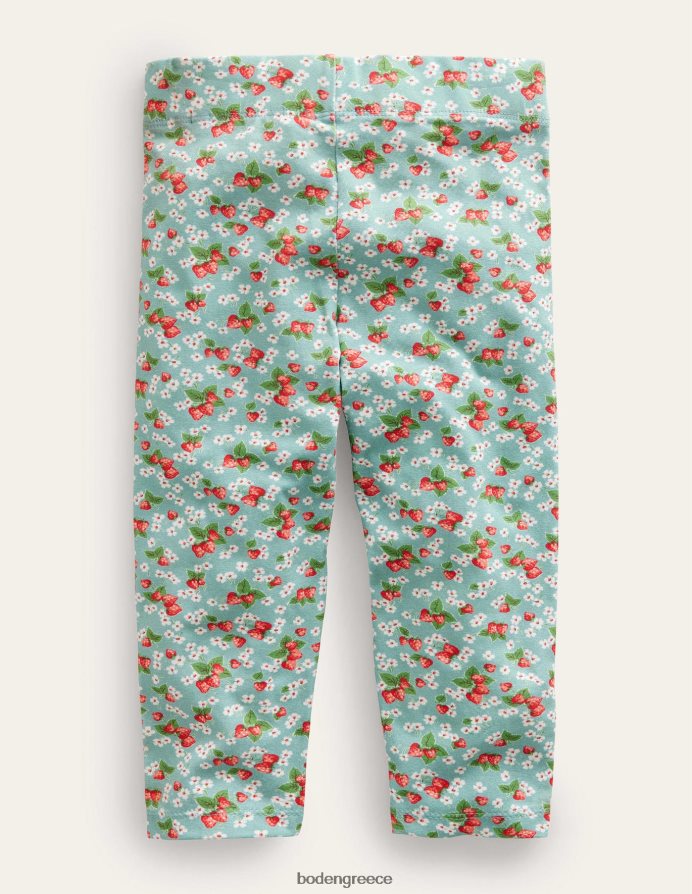 μπλε φράουλες είδη ένδυσης διασκεδαστικά κομμένα κολάν Boden κορίτσια 464PH83244