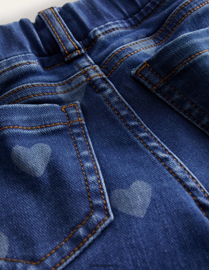 mid vintage καρδιά είδη ένδυσης τζιν κολάν adventure-flex Boden κορίτσια 464PH8791