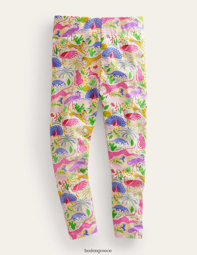 ζούγκλα λεοπάρδαλης mutli είδη ένδυσης διασκεδαστικά κολάν Boden κορίτσια 464PH83117