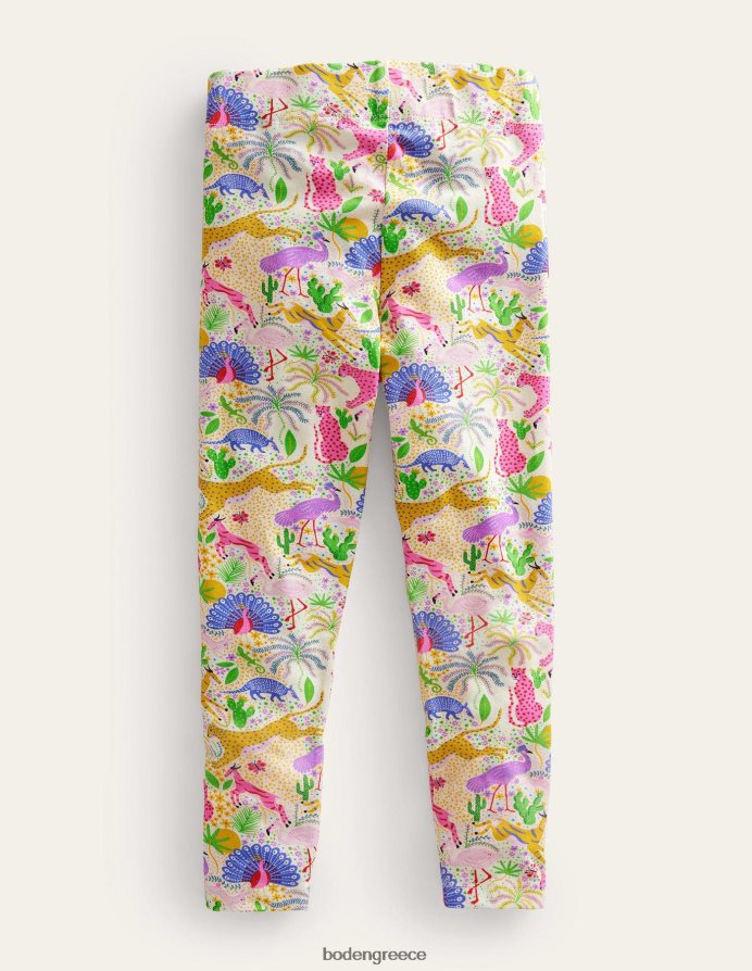 ζούγκλα λεοπάρδαλης mutli είδη ένδυσης διασκεδαστικά κολάν Boden κορίτσια 464PH83117