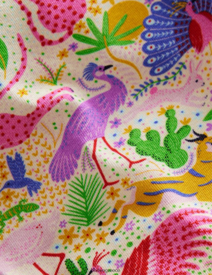 ζούγκλα λεοπάρδαλης mutli είδη ένδυσης διασκεδαστικά κολάν Boden κορίτσια 464PH83117