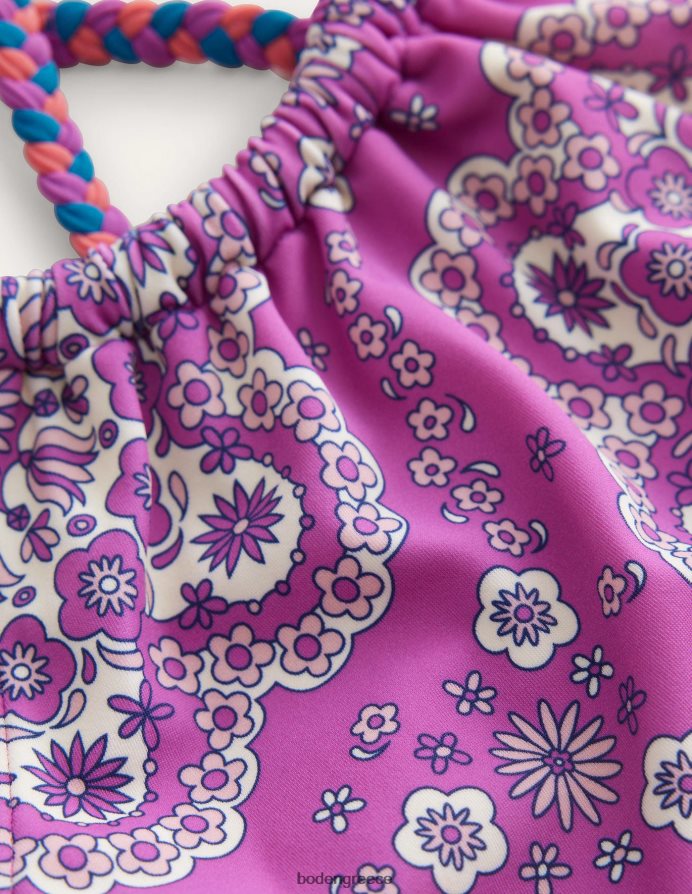 λαμπερή ορχιδέα ζαλισμένη μαργαρίτα είδη ένδυσης μπικίνι με θηλιά Boden κορίτσια 464PH82756