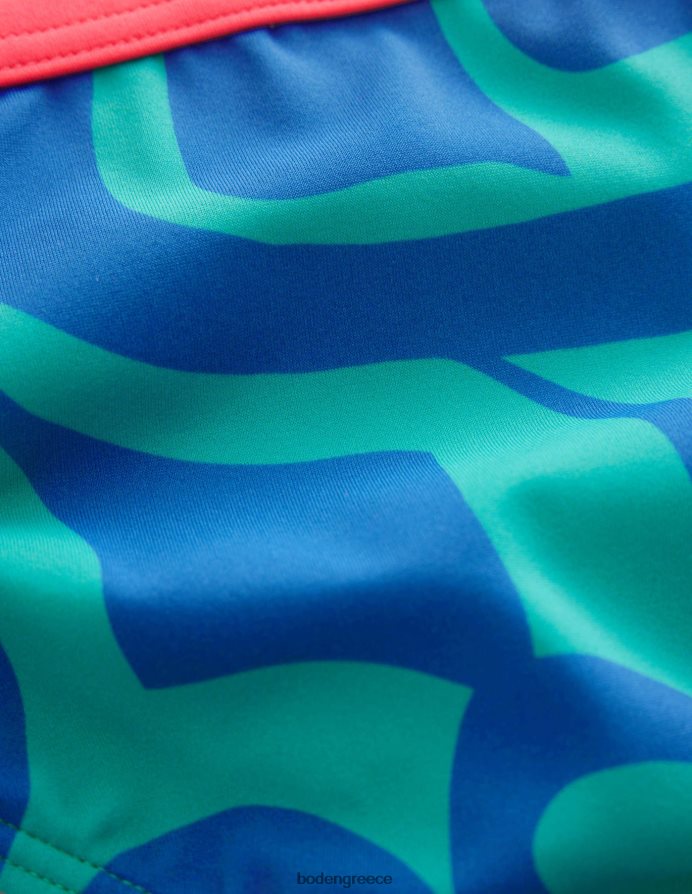 τροπικό πράσινο καλοκαιρινό στένσιλ είδη ένδυσης μπικίνι με σχέδια Boden κορίτσια 464PH82806