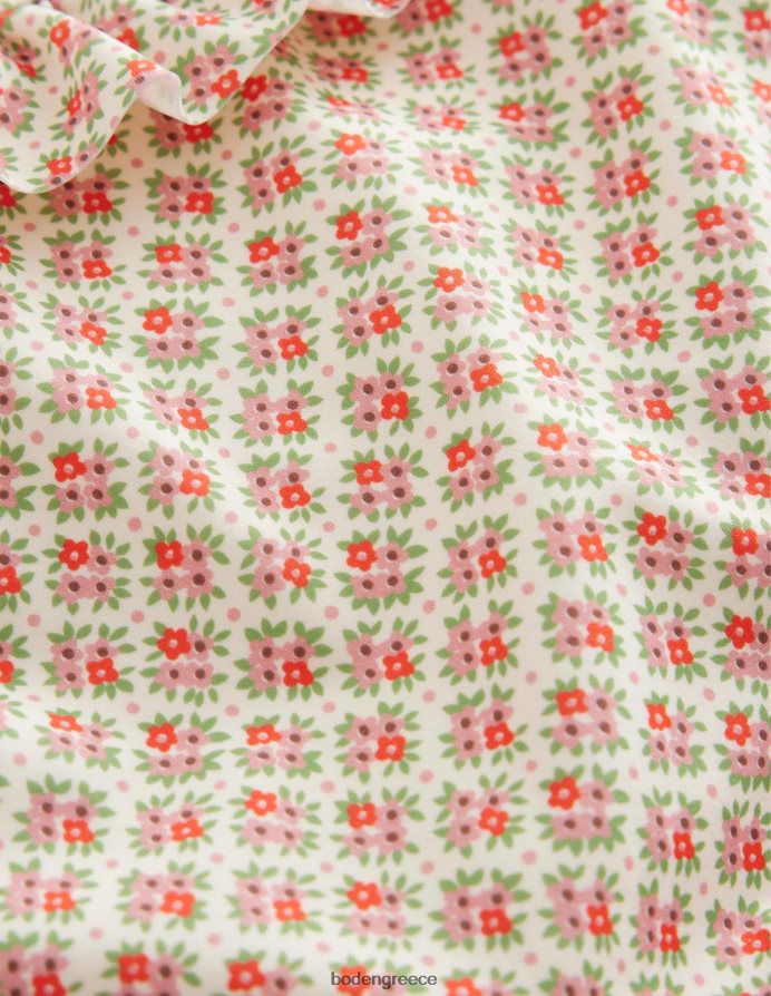 τσαμπί μικρο λουλουδιών λοβού βανίλιας είδη ένδυσης μαγιό που δένει πίσω Boden κορίτσια 464PH82811