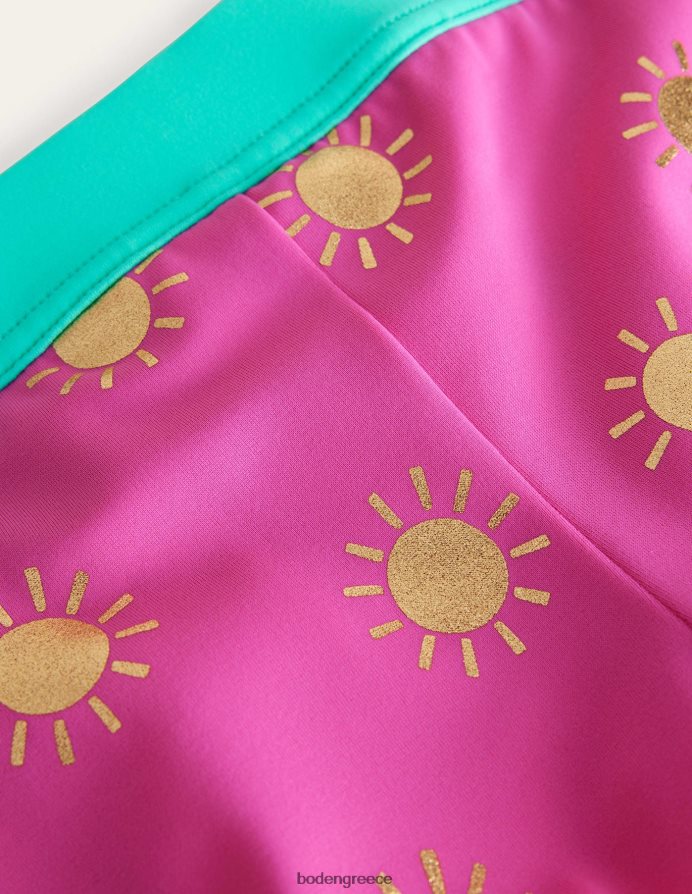 γαργαλημένους ήλιους από ροζ χρυσό φύλλο είδη ένδυσης μαγιό με σχέδια Boden κορίτσια 464PH82861