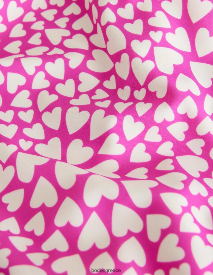 ιβουάρ & συγκλονιστικές ροζ καρδιές είδη ένδυσης μαγιό με φτερωτή μανίκια Boden κορίτσια 464PH82866