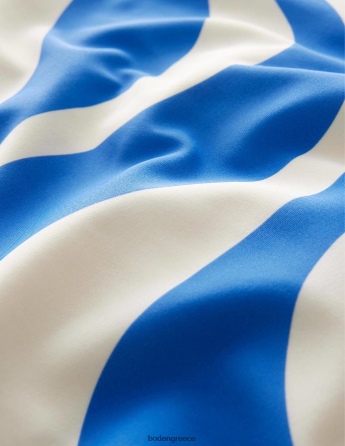 ιβουάρ και καμπάνα μπλε κύμα είδη ένδυσης μαγιό με έναν ώμο Boden κορίτσια 464PH82874