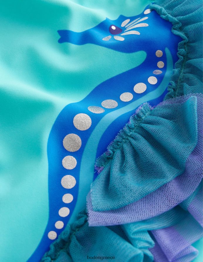 παγετός μέντας είδη ένδυσης μαγιό ιππόκαμπος Boden κορίτσια 464PH82930