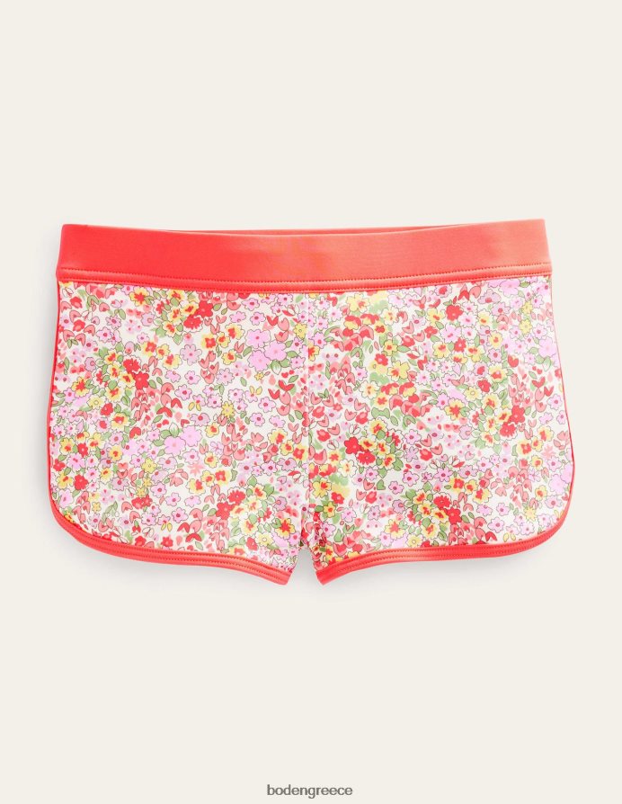 λουλουδάτο άνοιξη είδη ένδυσης μαγιό με σχέδια Boden κορίτσια 464PH82943