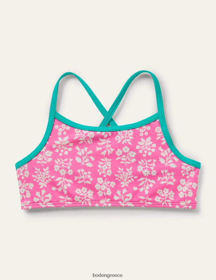 ροζ ξύλο φράουλα είδη ένδυσης μπικίνι με σχέδια Boden κορίτσια 464PH83126