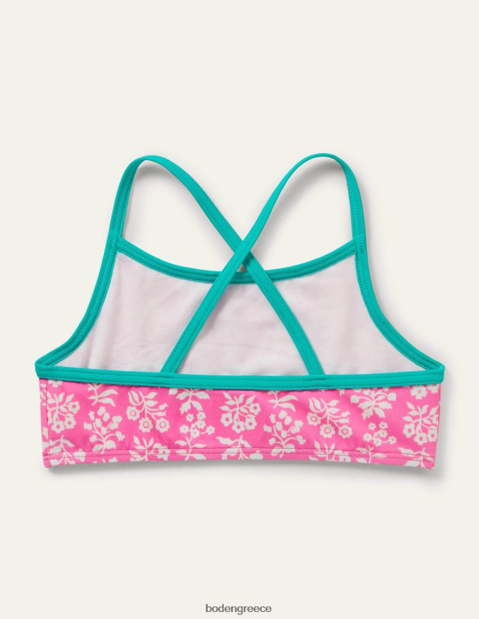 ροζ ξύλο φράουλα είδη ένδυσης μπικίνι με σχέδια Boden κορίτσια 464PH83126