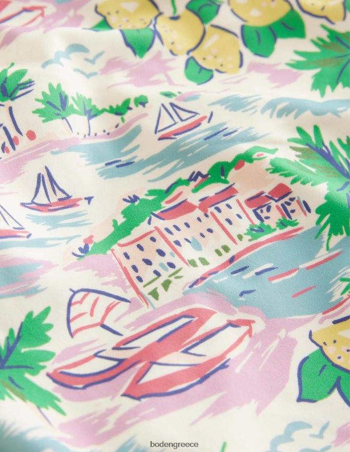 πολλαπλή σκηνή είδη ένδυσης μαγιό με φτερωτή μανίκια Boden κορίτσια 464PH83160