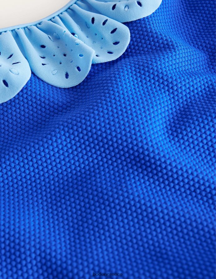 κοβάλτιο είδη ένδυσης μαγιό broderie frill Boden κορίτσια 464PH83237