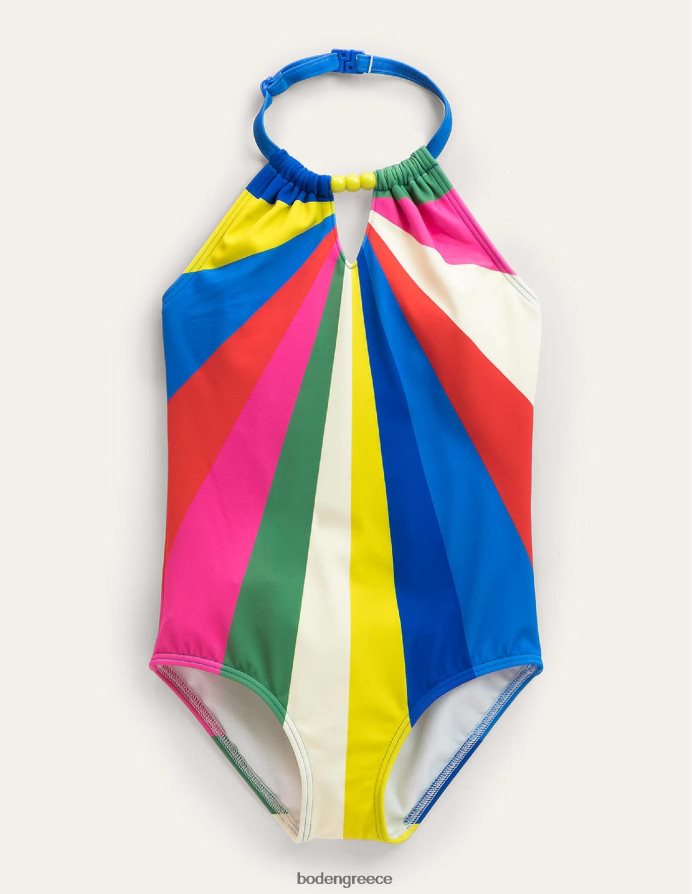 πολυ είδη ένδυσης μαγιό halterneck Boden κορίτσια 464PH83203