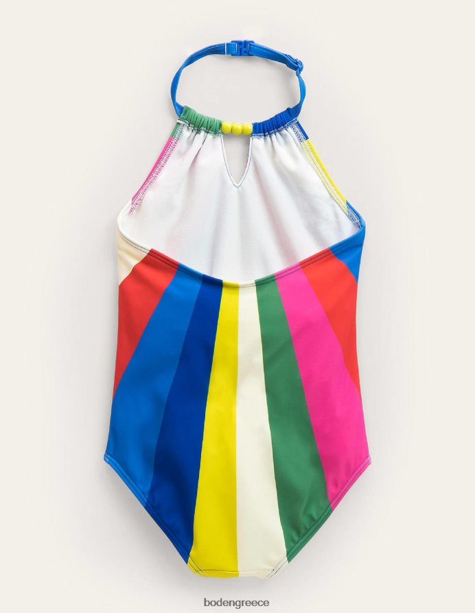 πολυ είδη ένδυσης μαγιό halterneck Boden κορίτσια 464PH83203