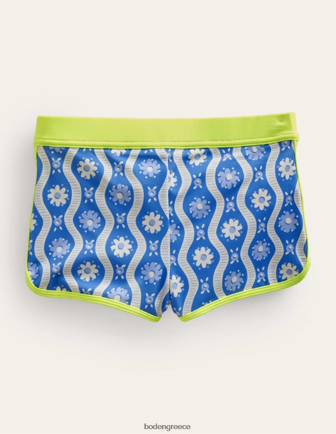 penzance μπλε μαργαρίτα κύμα είδη ένδυσης μαγιό με σχέδια Boden κορίτσια 464PH82993