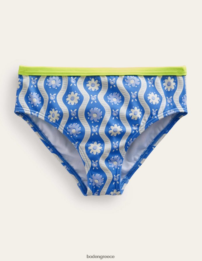 penzance μπλε μαργαρίτα κύμα είδη ένδυσης μπικίνι με σχέδια Boden κορίτσια 464PH83035