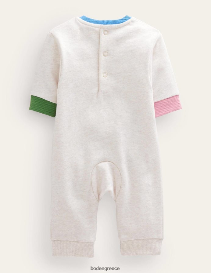 κόσμος μάργας βρώμης είδη ένδυσης Romper με λογότυπο ζέρσεϊ Boden κορίτσια 464PH83052