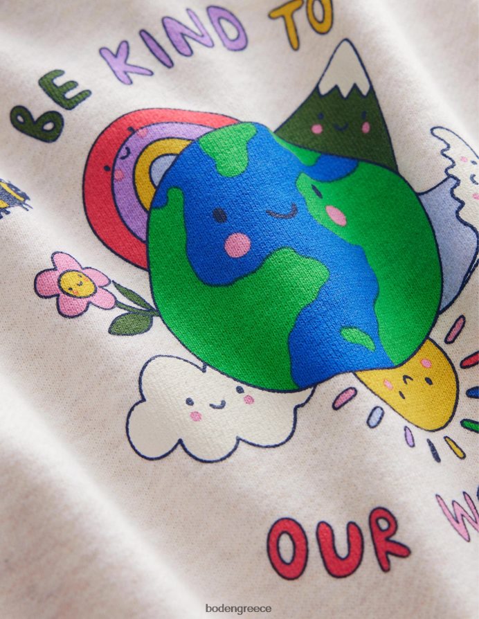 κόσμος μάργας βρώμης είδη ένδυσης Romper με λογότυπο ζέρσεϊ Boden κορίτσια 464PH83052